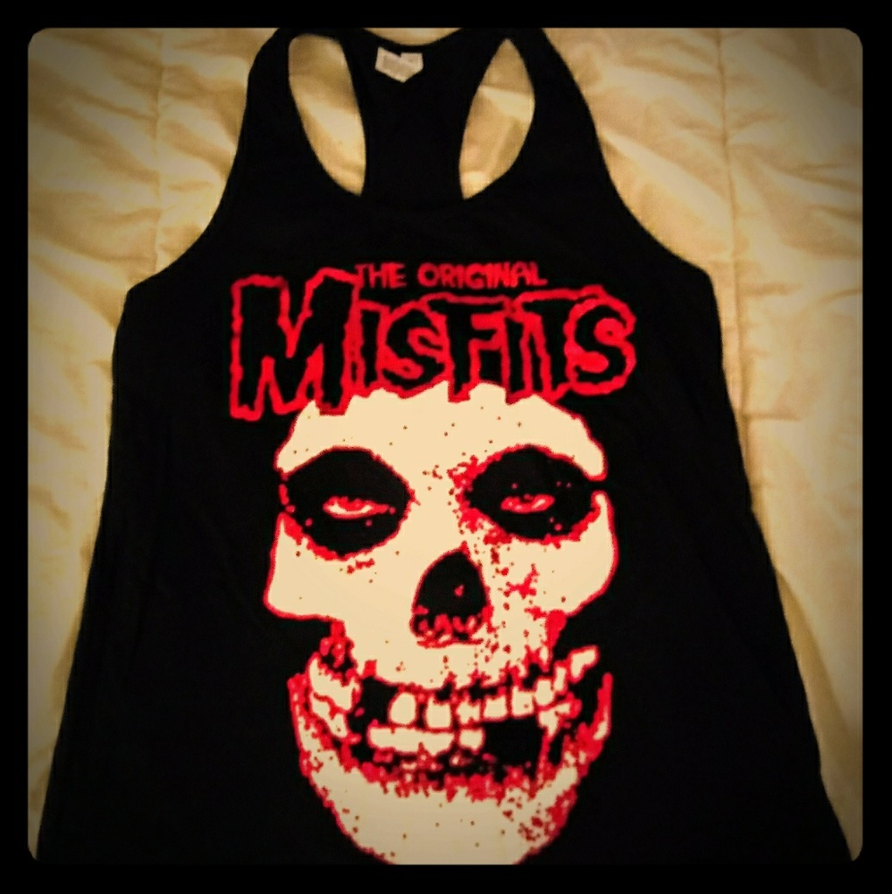 Original Misfits racerback tank top